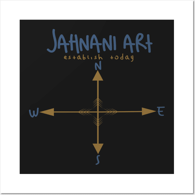 Jahnani Art Logo 2 Wall Art by JahnaniArt